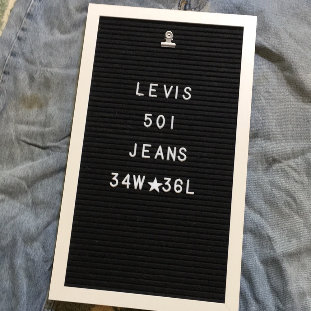 Levi’s 501 34x36
